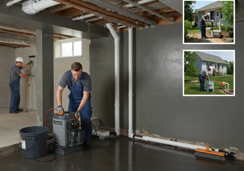 Basement Waterproofing and Flood Prevention process in Appomattox County, VA